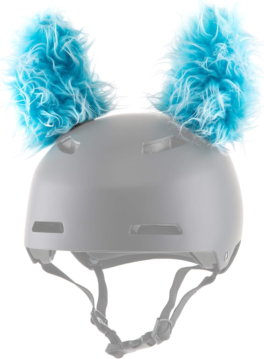 ParaWild Lynx Helmet Accessories w/Sticky Hook & Loop Fastener Adhesive (Helmet not Included), Fun Helmet Bunny/Rabbit Ears/Covers for Snowboarding,