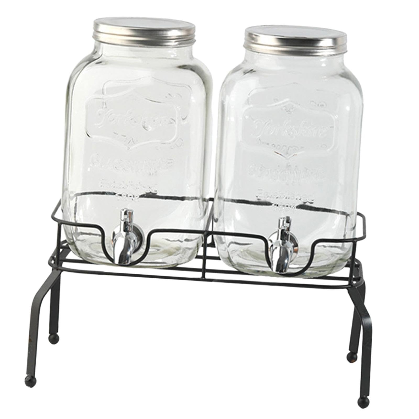 Amazon｜Besga 2 個ドリンクディスペンサー飲料ディスペンサー 4L 