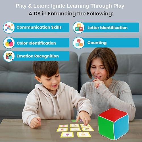 Miniatura 3 de Thought-Spot: Juego y aprende cubo para niños pequeños: ¡el primer juego divertido de aprendizaje para niños! Ayuda a los niños a aprender colores,