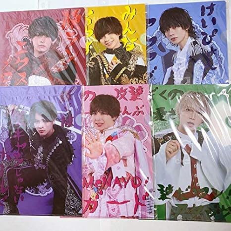 Amazon 9bic クリアファイル 全員セット 必殺技 六花清春 四季涼雅 アイドル 芸能人グッズ 通販