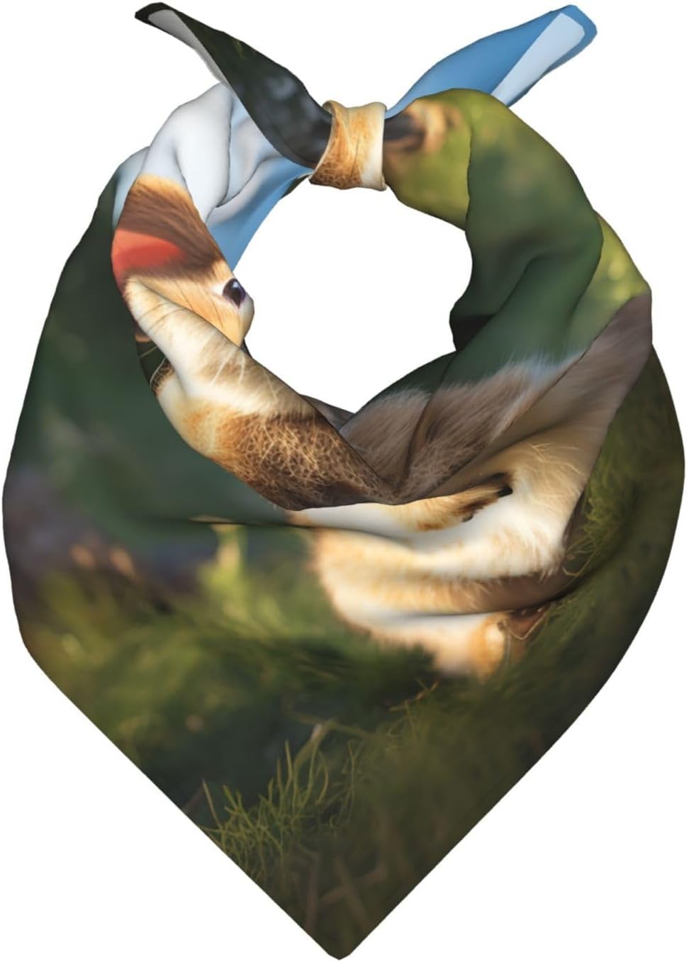Cute Funny rabbit Bandanas for Women Men Fashion Scarf