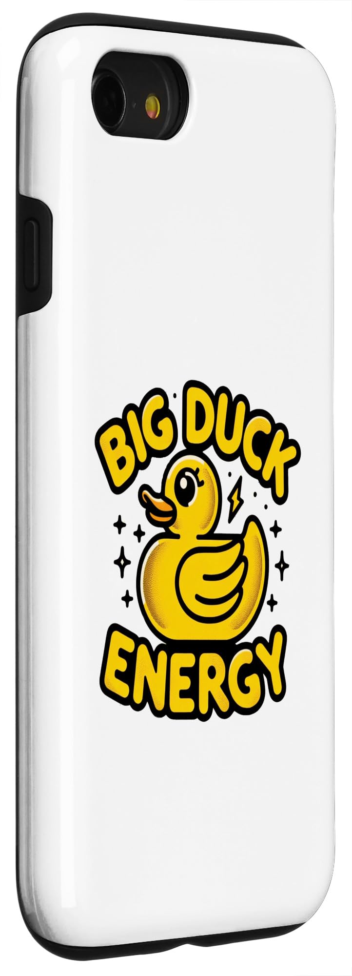iPhone SE (2020) / 7 / 8 Funny BDE Duck Energy Vintage Retro Humor Duck Stuff Graphic Case - Image 3