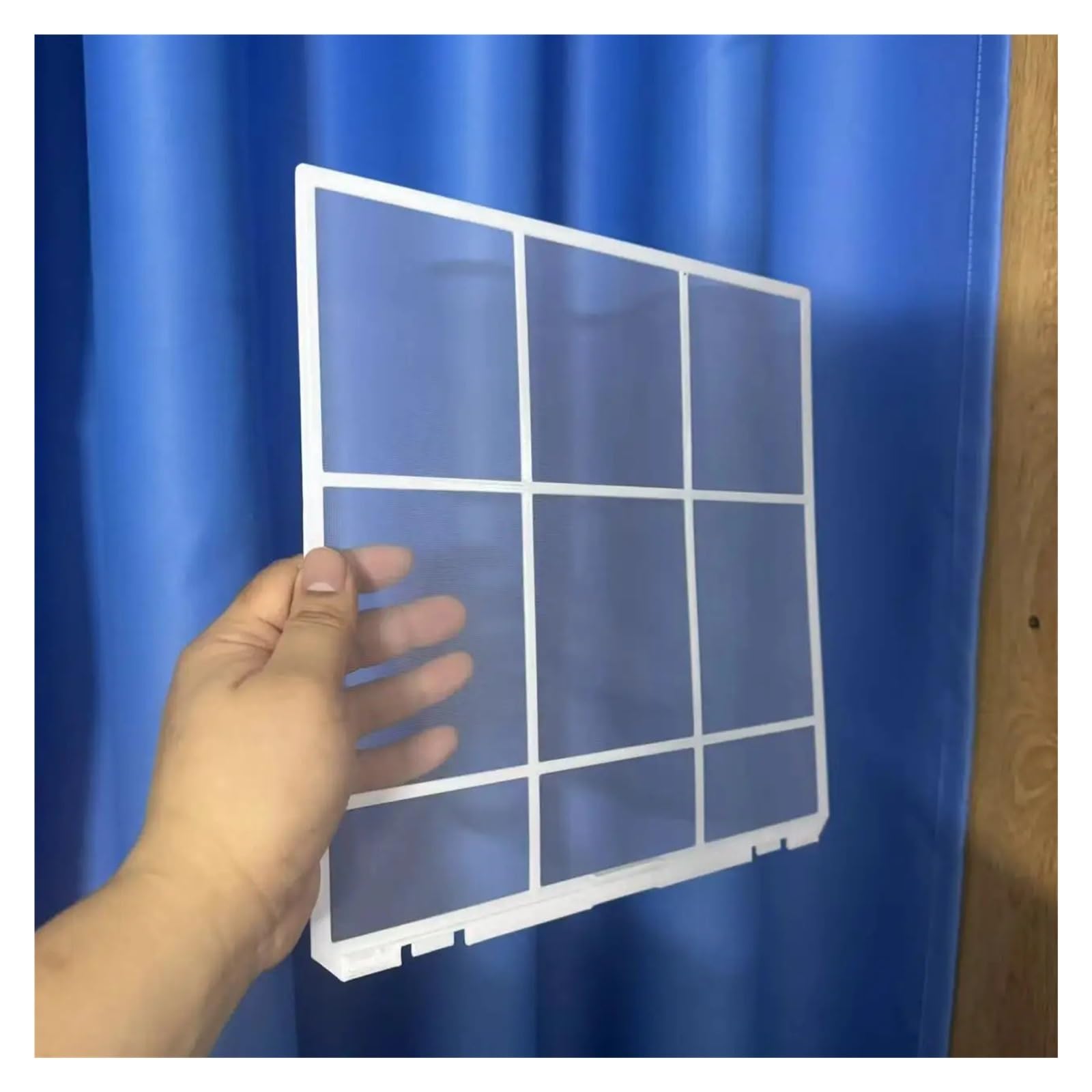 Filtro antipolvere for filtro aria condizionata, 2 pezzi, compatibile con TOSHIBA, 30X30 cm