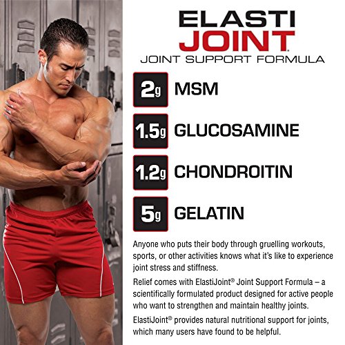 Labrada Elastijoint - Joint Support Powder, All In One Drink Mix With Glucosamine Chondroitin, Msm And Collagen, Orange,30 Servings, 13.54 Oz #TOP3