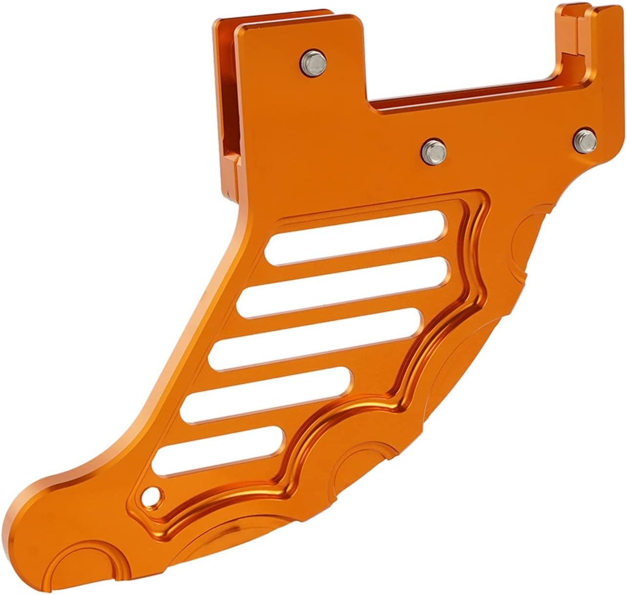 Motorcycle Front Rear Brake Disc Guard Protector Compatible With125 250 300 350 400 450 500 EXC EXCF SX SXF XC XCF XCW TPI 6D 2016-2022 (Size : Rear Guard Orange)