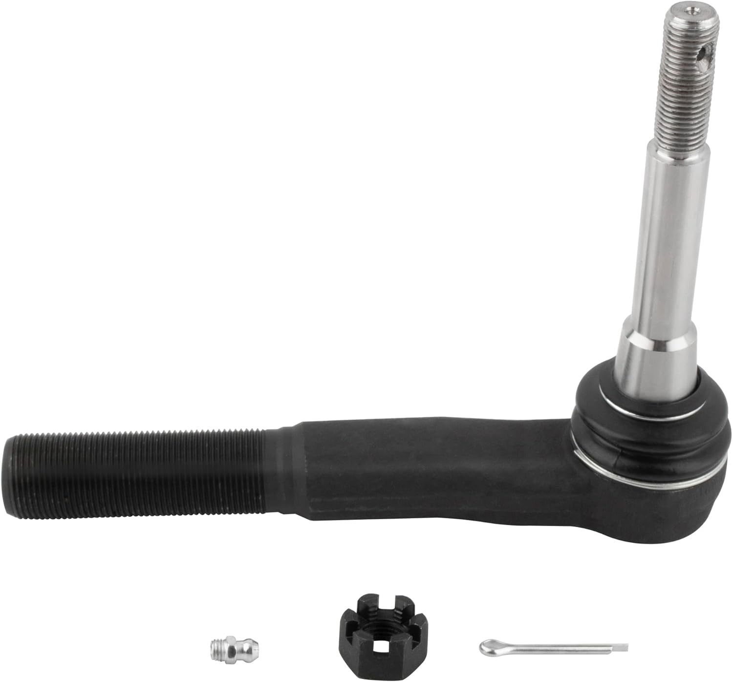 BOXI (Set of 4) Front Outer Tie Rods Suspension Kit Adjusting Sleeve Fit for Ford F-250 F-350 2005-2019 | for F-450 2005-2010 | for F-550 2005-2011 Super Duty - 4x4 | ES80755 ES80754 ES3420S DS300008