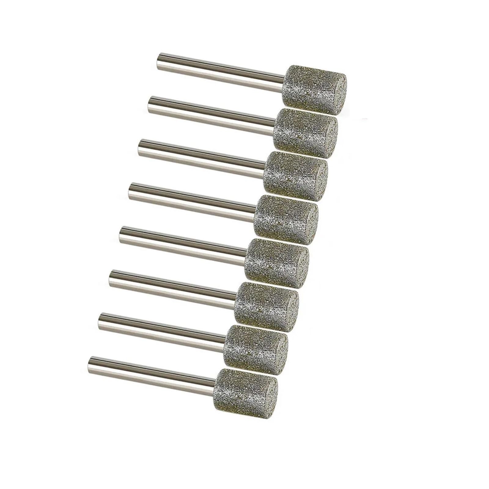 Fresa De Pulido De Piedra De 6 Mm A 20 Mm Con Cabezal De Vástago De 6 Mm, Apta For Tallado Rotatorio De Piedras Preciosas.