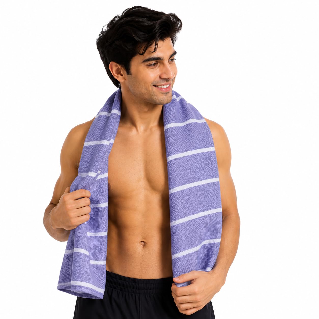 Premium Bamboo Bath Towel | Ultra Soft | Quick Dry | Skin Friendly | Lightweight | Ideal for Home, Gym, Spa & Travel | Anti-Odour | 80 x 162 cm | 1 Piece Towel for Men/Women-image-45