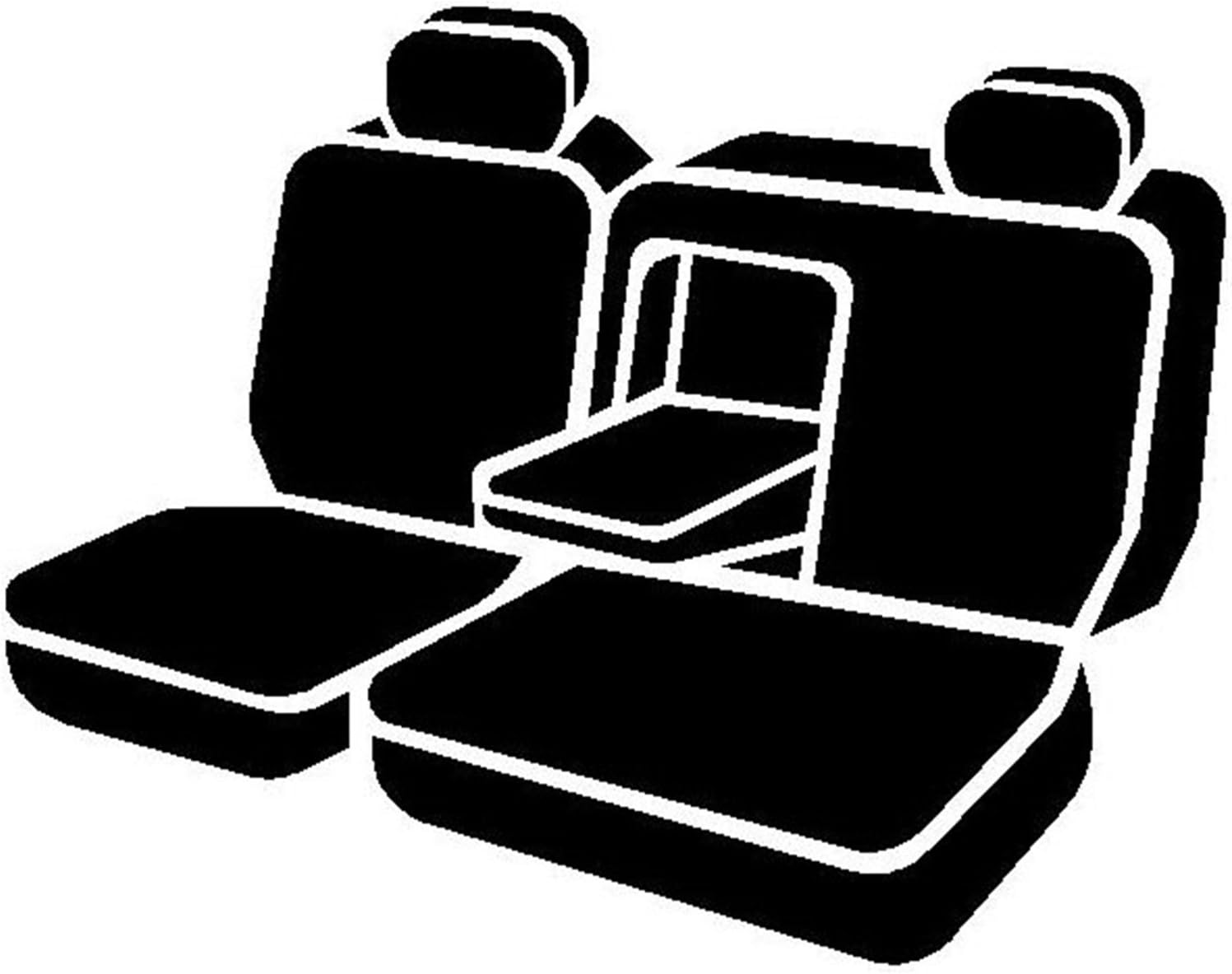 Fia TR42-24 WINE Custom Fit Rear Seat Cover Split Seat 60/40 - Saddle Blanket, (Wine)