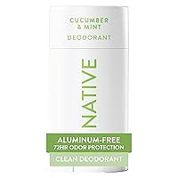 Vista 16 de Native Deodorant, Sin fragancia, Sin aluminio, Sin parabenos, 2.65 OZ (75 g), Aceite de coco y manteca de karité
