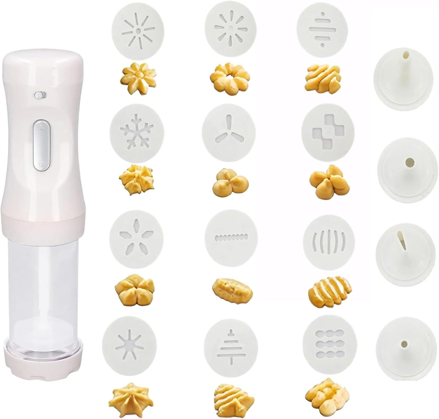 Amazon.com: XhaXhi Electric Cookie Press Gun,Cookie Press Gun Kit ...