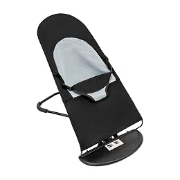 Pet Rocking Chair, Portable Pet Rocker Bed, Pet Rocker Bed, Portable Foldable Breathable Dog Beds Cat Sofa, Breathable Pet Rocker Sofa Bed Bouncer Chair, Indoor Lounge, Under 33.07lbs/15Kg (Black)