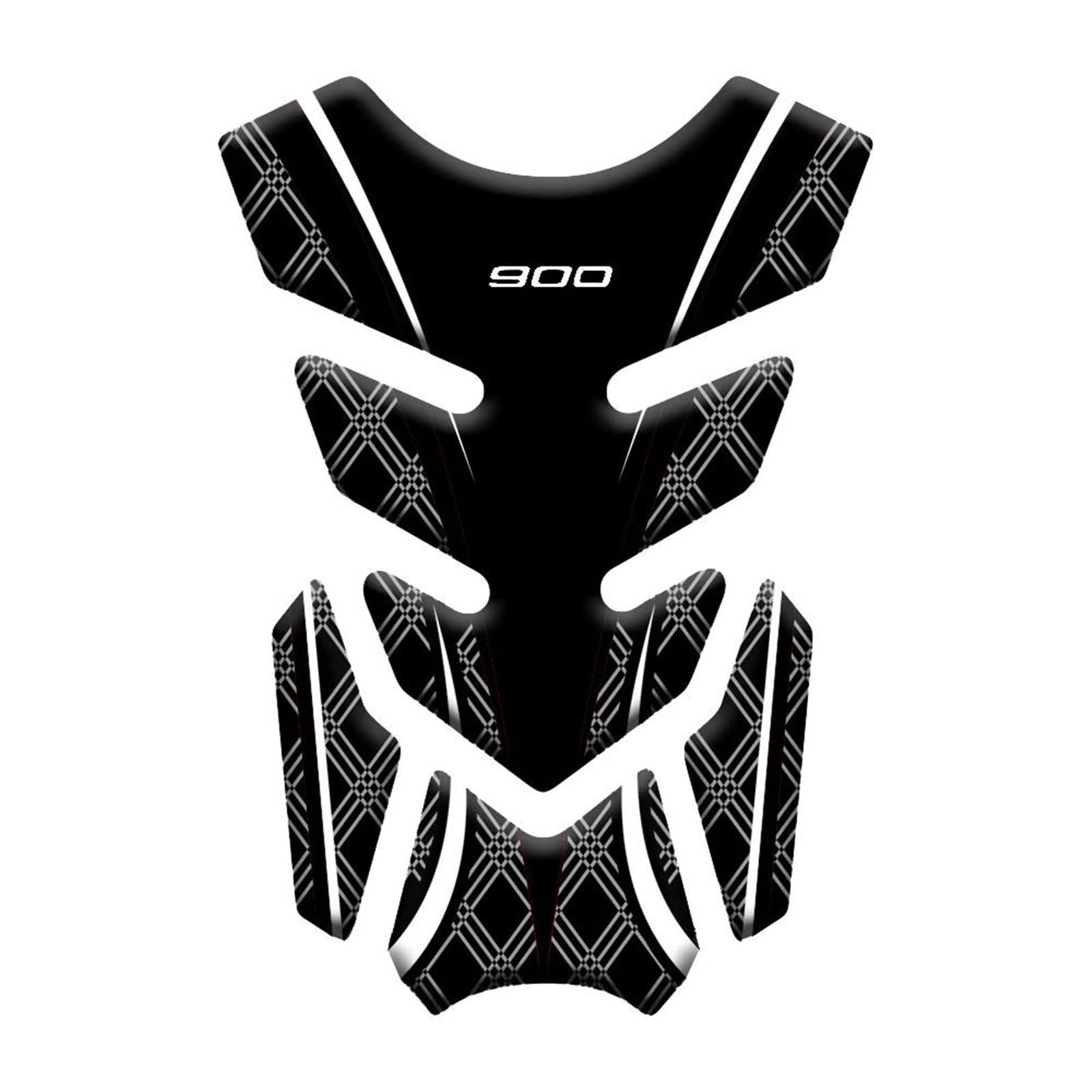 Dtsgcx Color7 Motorcycle Accessories Tank Pad Gas Protector Decals Stickers Replace Kit For Kawasaki For Z 900(Color7)