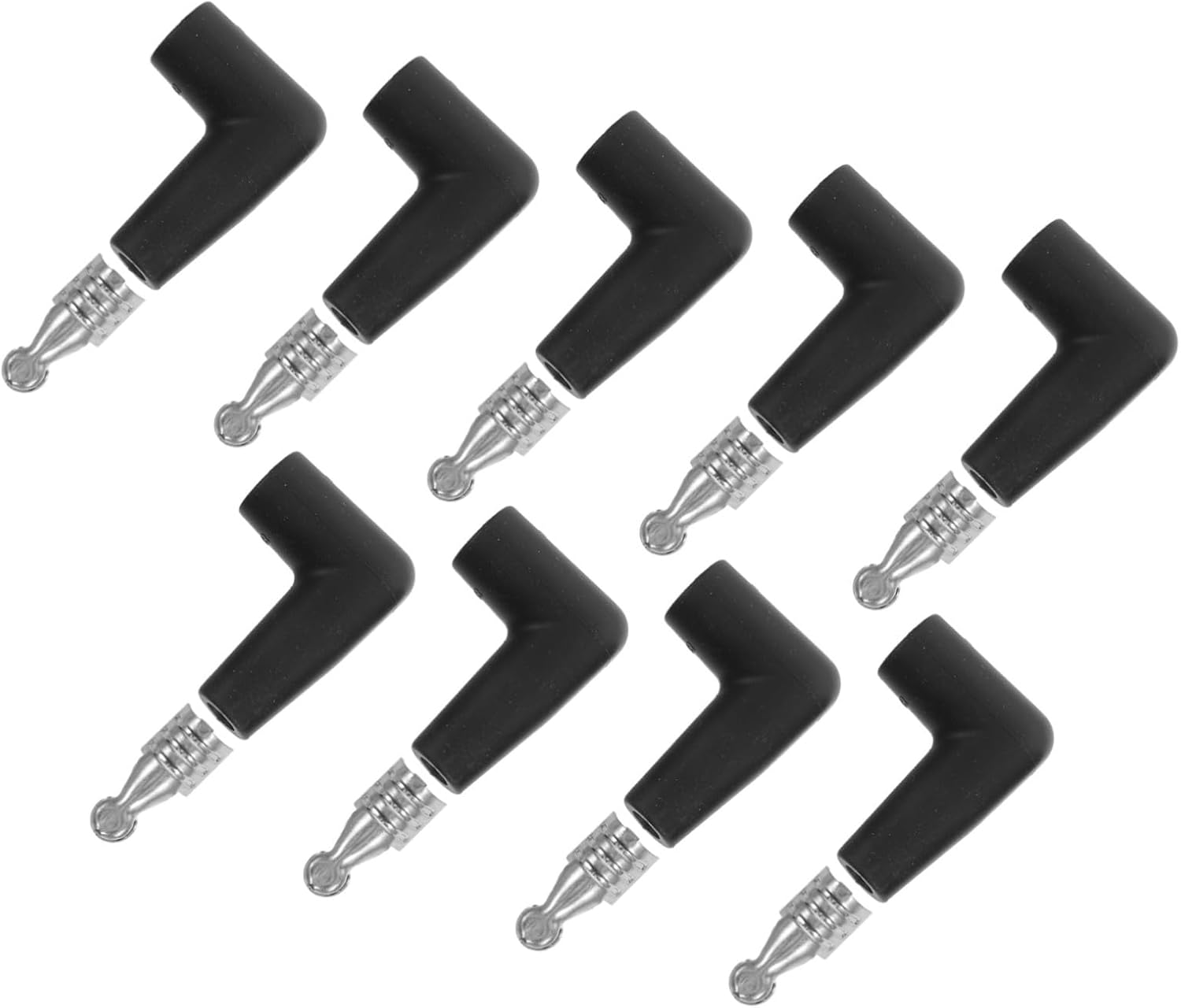 9pcs Ignition Coil Boots Kit with Copper Locking Terminals