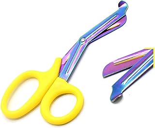 LAJA Imports Heavy Duty Fluoride Coated Nurse Doctor Paramedic Trauma Shears Scissors 7.25