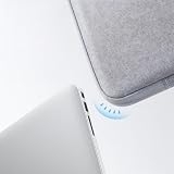 Retoo Torba na laptopa teczka na laptopa 14-15,6 cala, ochrona notebooka, praca, tablet, ładowanie, liczba przegródek 2