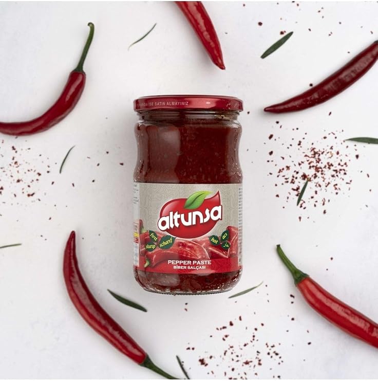 Altunsa Acılı Biber Salçası 650 G X 2 Adet