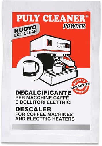 Ply Temizleyici Toz Kireç Çözücü Poşetler 25 gram x 10 (25g Poşetler) Kahve Makineleri Temizliği İçin Ply Caff