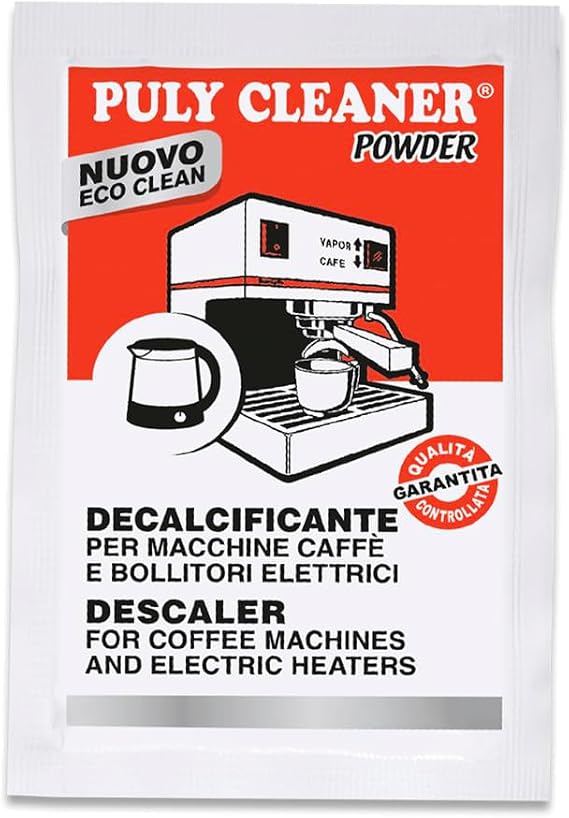 Ply Temizleyici Toz Kireç Çözücü Poşetler 25 gram x 10 (25g Poşetler) Kahve Makineleri Temizliği İçin Ply Caff