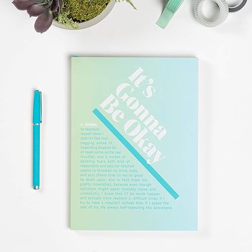 Miniatura 6 de Knock Knock It's Gonna Be Okay Inner-Truth Journal (edición Ombre), diario guiado de atención plena, 7 x 9.5 pulgadas