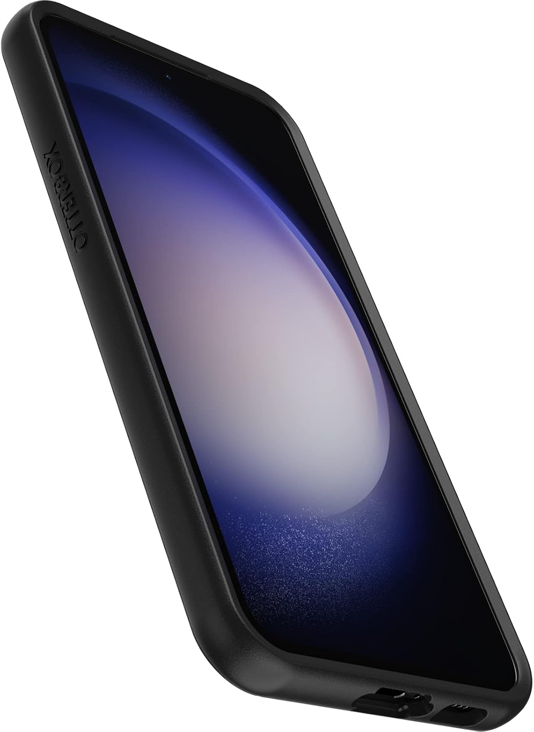 OtterBox Galaxy S23+ Symmetry Series Case - Black, Ultra-Sleek, Wireless Charging Compatible, Raised Edges Protect Camera & Screen