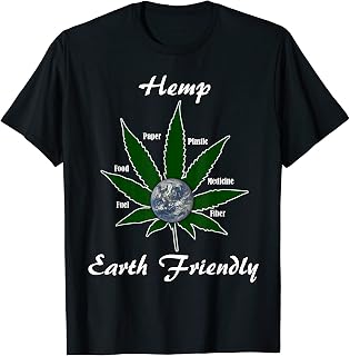 Hemp Earth Friendly Environmental T-Shirt