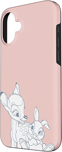 Vista 53 de Funda para iPhone 13 Pro Disney Bambi & Thumper Sketch