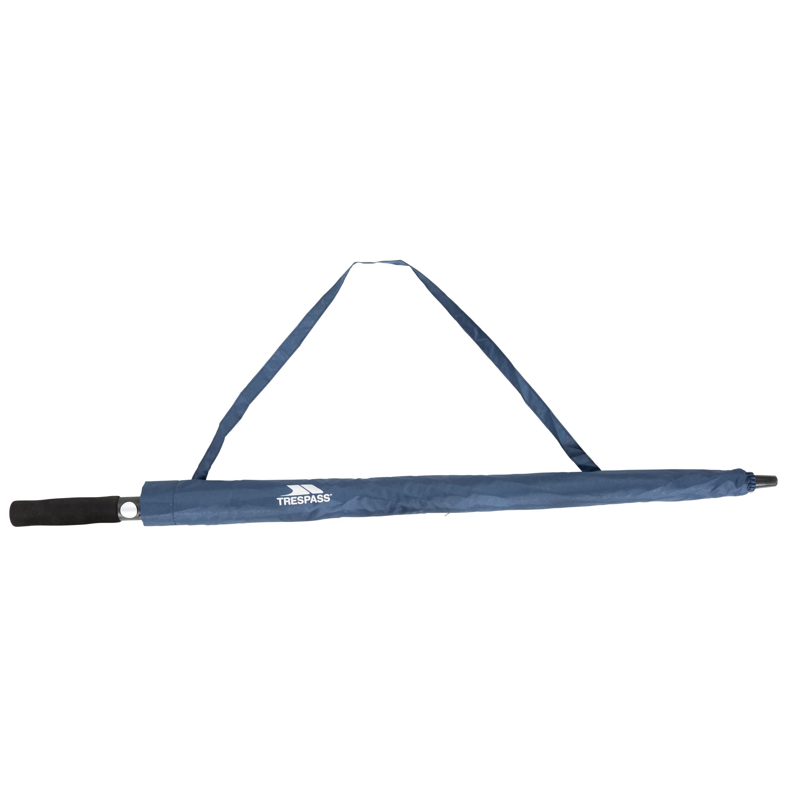 Trespass Paraguas de Golf con Apertura automática, Resistente al Viento, Eje Hexagonal de 3 Secciones, 30"