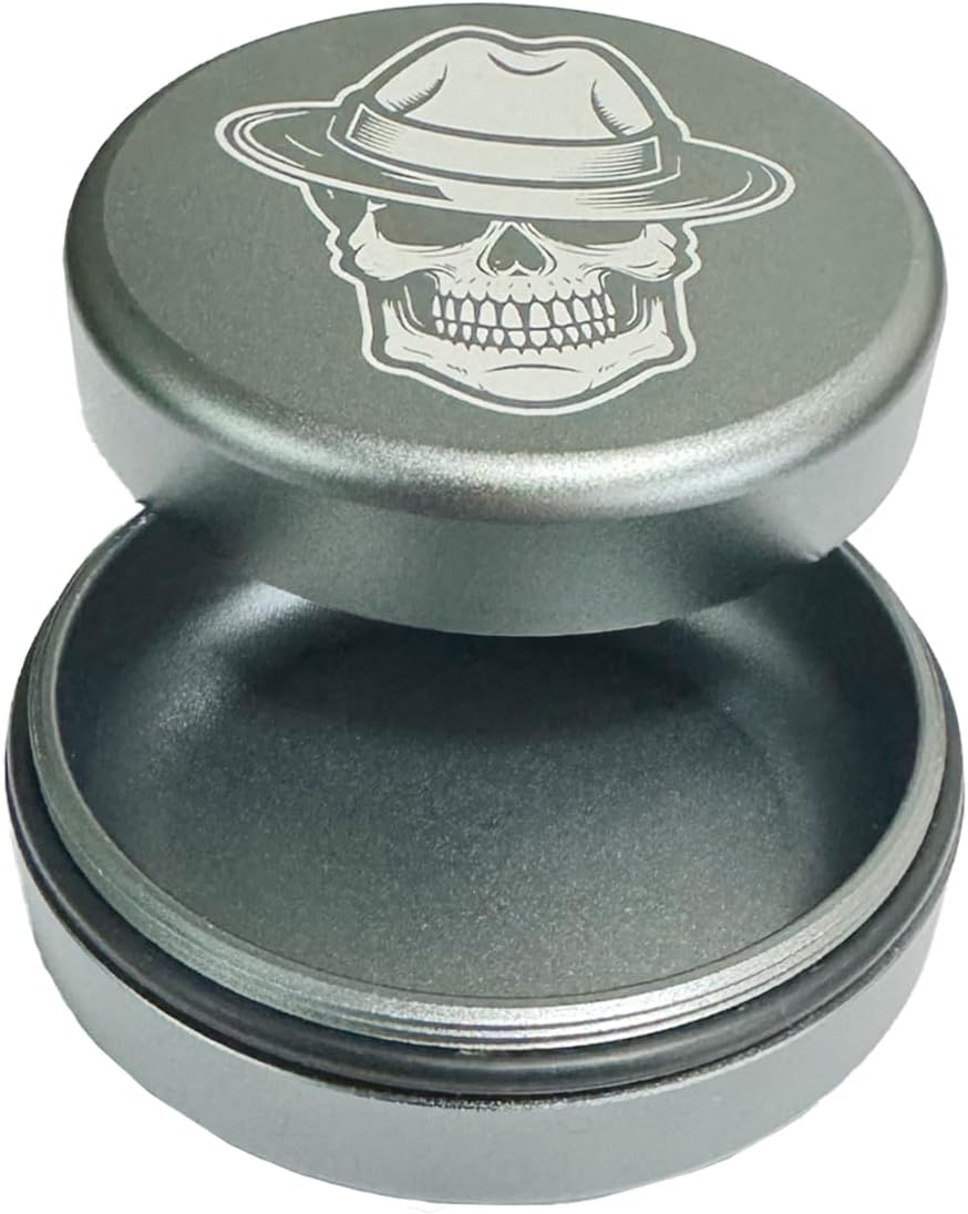 Metal Can Metal Container Gifts for Men Sealable Moisture-Proof Storage Jar Travel Jar