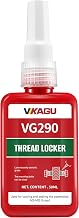 VG290 Green Penetrating Thread Locker and Fixative-Seals and Locks pre-Assembled Fasteners,Bearings - Prevents loosening and Resists Corrosion -Penetrates Gaps as Small as 0.05 mm -1.69 oz/50 ml