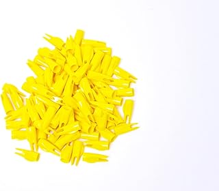 Bohning Classic Nock (100 Count), Yellow, 5/16-Inch