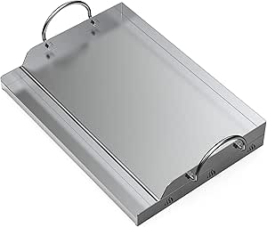 Onlyfire Roestvrij Stalen Rechthoekig Grillplaat Plancha Voor De Meeste Bbq Gasgrills En Houtskoolgrills 51 X 32 7cm 994791309