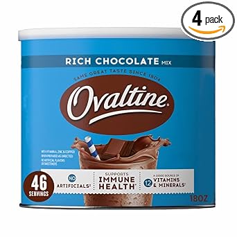 Ovaltine Rich Chocolate Mix Pack of 4