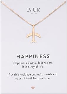 Modern Stainless Steel Necklace with Pendant, 50 cm Adjustable Length, Jewelry Gift for Best Friend