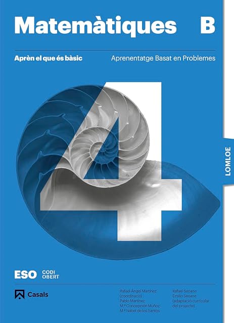 Portada de Ab Matemàtiques 4 B ESO. Aprèn el Que És Bàsic LOMLOE