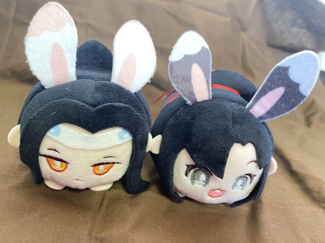 Amazon.co.jp: 魔道祖師 瑞兎抱地 うさもち ぬいぐるみ 藍忘機