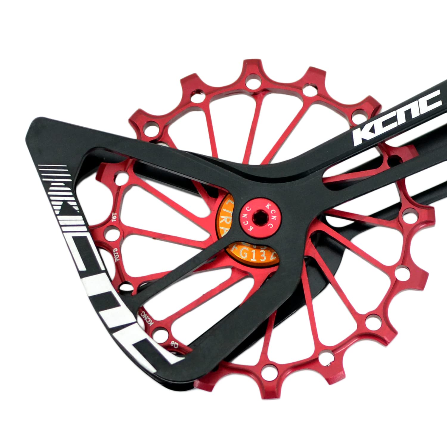 Amazon.co.jp: KCNC Road Oversize Pulley Wheel Cage For SRAM Red