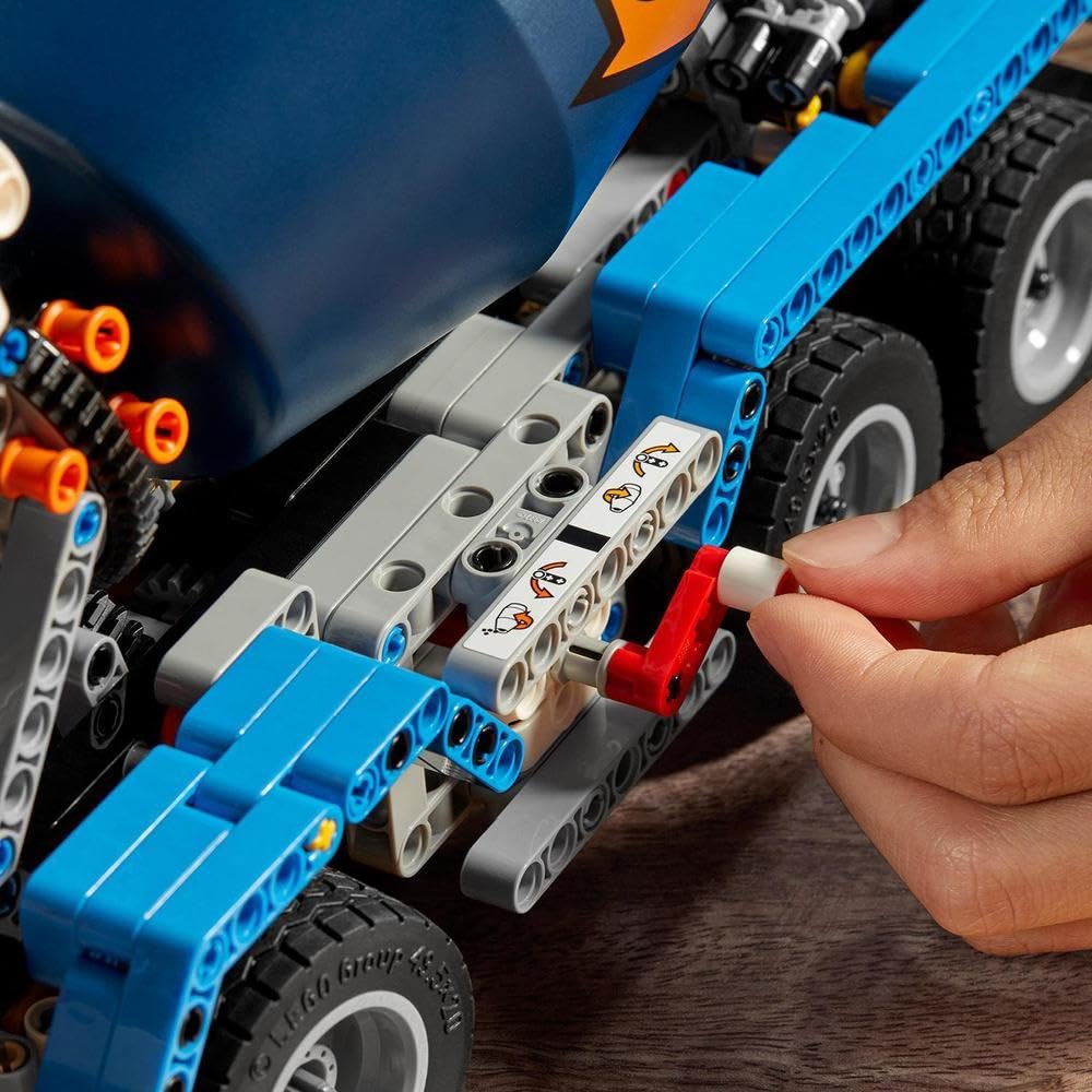 Concrete Mixer Lego Technic August 2020 LEGO MOC Renault Trucks C - Main Image