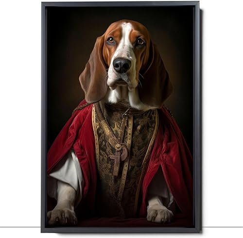 Miniatura 129 de Thuan Chow Chow Retrato de mascota con disfraz real de perro en un disfraz retrato de perro con vestimenta Retrato medieval de mascota retrato