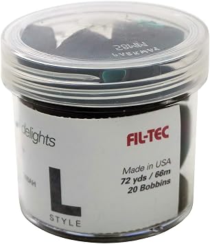 Fil-Tec Magna-Glide Delights Poly Style L Prewound Bobbins Black