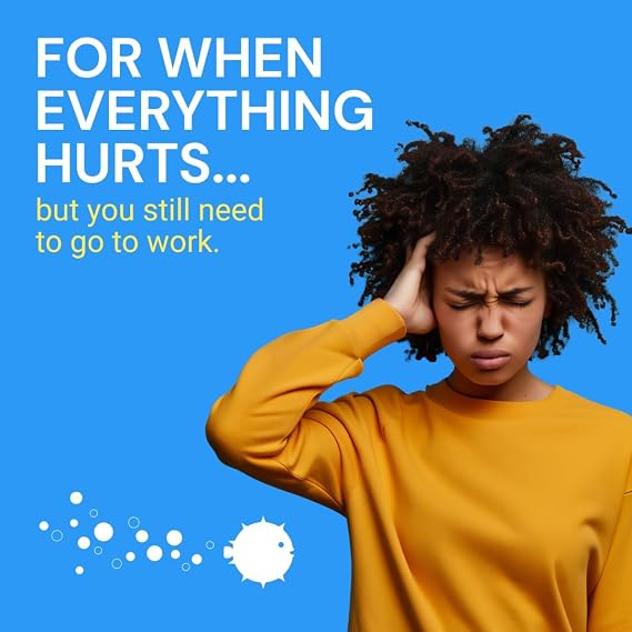 Blowfish for Hangovers | Fast, Effective Hangover Relief | Works in 15 Minutes | Hydrates, Relieves Headache, and Boosts Energy in One Step (4 Boxes)