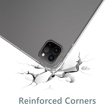 Zcooooool Ultra-Slim Case for iPad Pro 11-Inch (M4) - Reinforced Corners Cover Protection for iPad Pro 11 (2024) Case