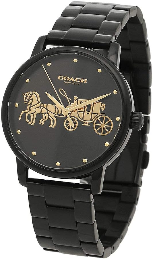 Amazon.co.jp: [コーチ] 時計 レディース グランド 36mm クォーツ