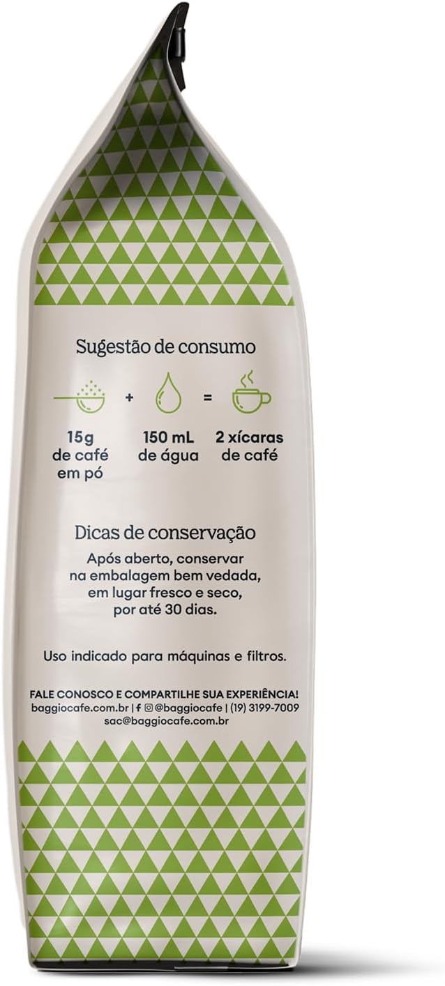 Baggio Café Café Torrado e Moído Aroma de Chocolate com Menta 250g