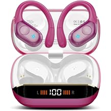 Wireless Earbuds Sports, 75Hrs Bluetooth 5.4 Headphones, Hi-Fi Stereo Bass
