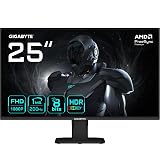 Gigabyte GS25F2 25" FHD Gaming Display - 1920 x 1080, 200 Hz, 1ms, 300 CD/m², Display HDR 10, HDMI 2.0, DisplayPort 1.4