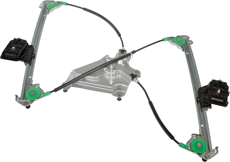 Máquina de vidro elétrica Dorman 752-259 dianteira lado do passageiro para Ford Mustang 2010 a 2014 – sem motor