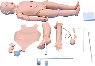 Nursing Training Mannequin for Medical Students - Child Care Teaching Model, Patient Care Manikin, Ballistic Dummy for Nursing Skills Practice and Simulation Training