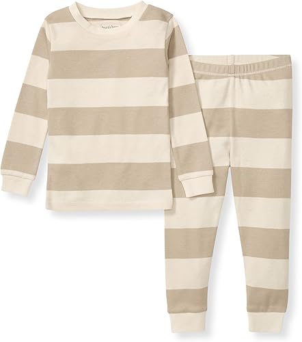 Miniatura 105 de Burt's Bees Baby - Conjunto de pijama de algodón de 2 piezas para bebés y niños, camiseta de manga larga y pantalón largo