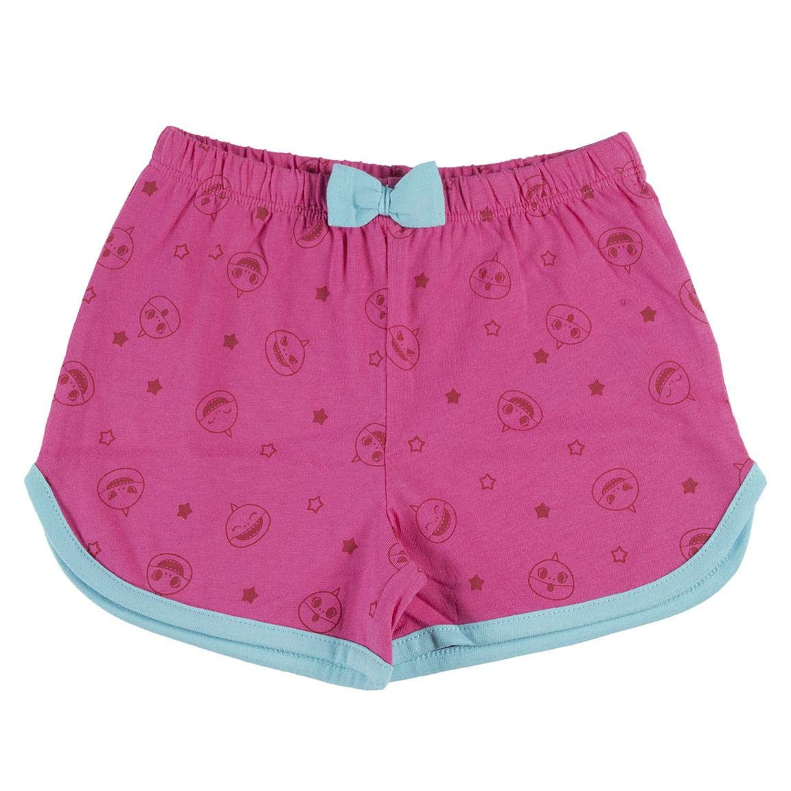 CERDÁ LIFE'S LITTLE MOMENTS Niñas Pijama Baby Shark de Verano de Color Rosa-Licencia Oficial Nickelodeon